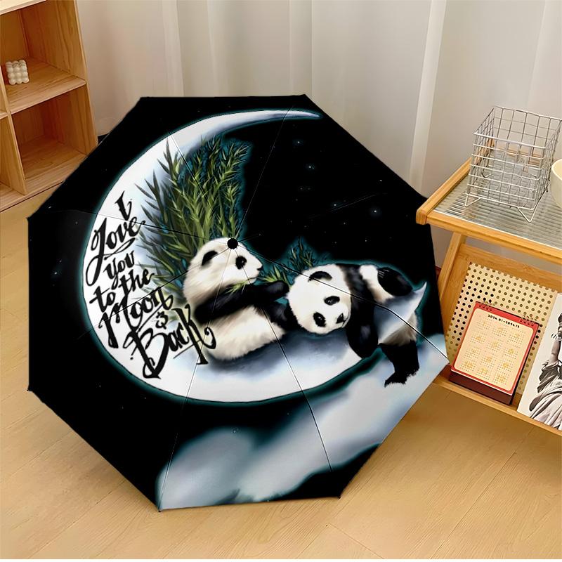 

Owl Floral Printed umbrella windproof folding umbrella portable sun and rain umbrella suitable for gifting