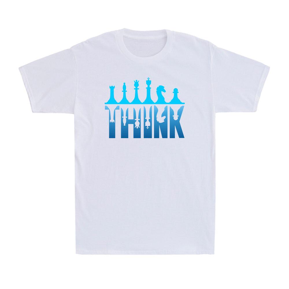 Think Chess Shirt Matching Gambit Chess Player Birthday Gift Men's T-Shirt