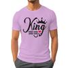King Queen Hisher One And Only Print T Shirt Valentines Day Gifts Shirts Unisex Unisex King Queen Crown Couple Matching Tshirts