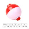 Floats Bobbers Round Buoy Float 7Pcs-10Pcs Hard Push Button Bobber 7 Sizes 0.5Inch-2Inch