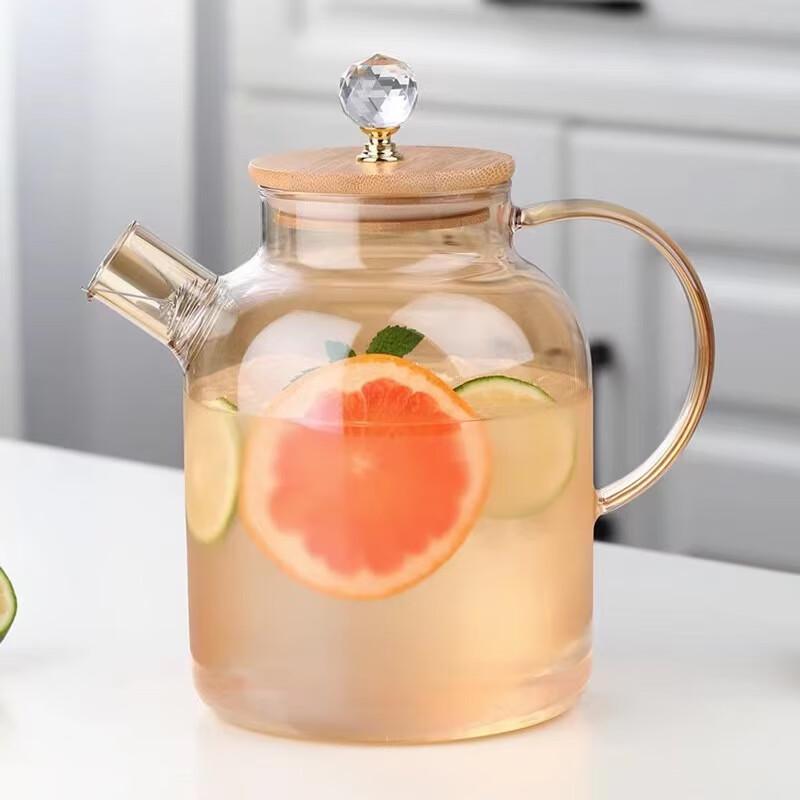 High Borosilicate Glass Cold Water Pitcher