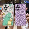 Colorful Leopard For Honor 200 90 Lite 50 70 X9 20 9X Marble Artistic Phone Case Transparent Clear Camera Protection Soft Cover