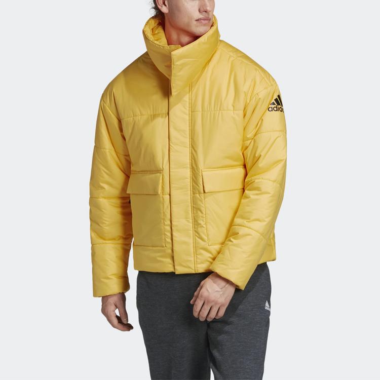 Adidas Venkovní teplá bunda Pánské bundy Žlutá DZ1431