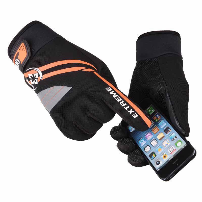 Durable And Comfortable Men Winter Warm Gloves With Windproof Waterproof Anti-slip Thermal Features