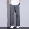 PLAYBOY Men's Cotton Loose Straight-Leg Casual Pants