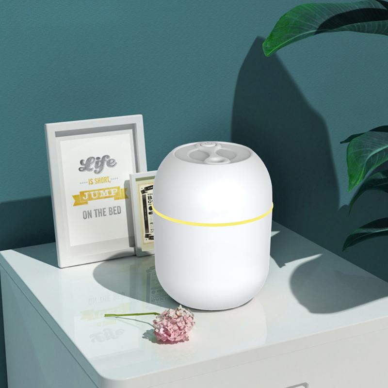 1Pc Colorful mini humidifier desktop car home air humidifier usb gift  direct humidifier