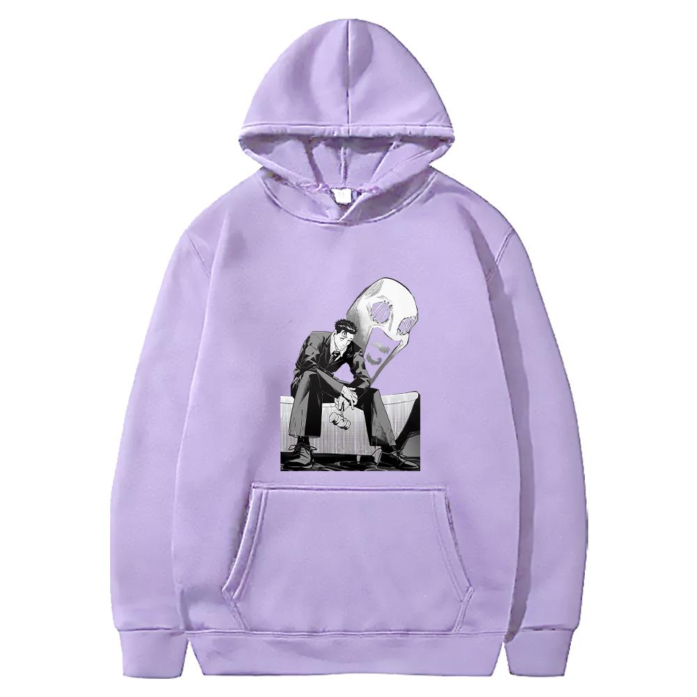 Manga Jujutsu Kaisen Hoodie Higuruma Hiromi Graphic Printed Sweatshirt Men Women Clothing Fleece Loose Hooded Male Streetwear