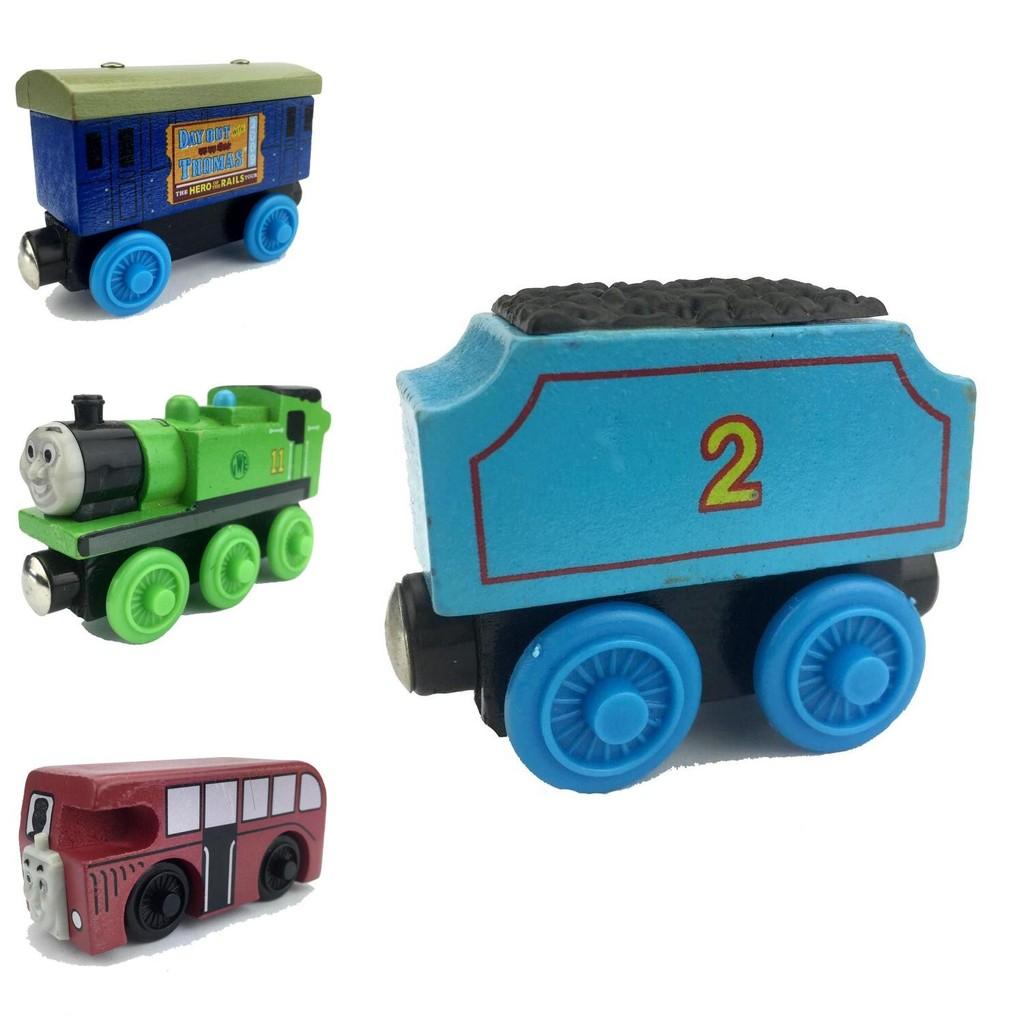 Thomas Train Car Tender Wooden Magnetic Railway Toy Truck Kids Gift Set