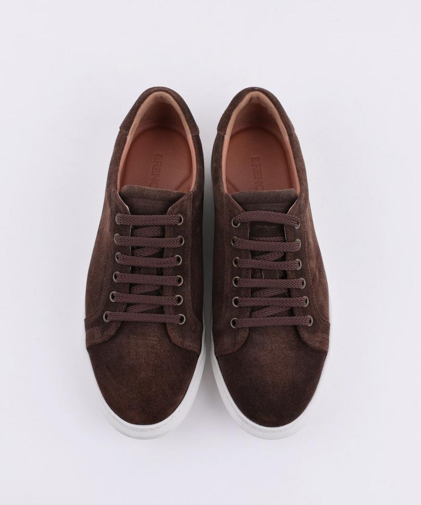 Brenowelt Brookings Suede Dark Brown Sneakers Light
