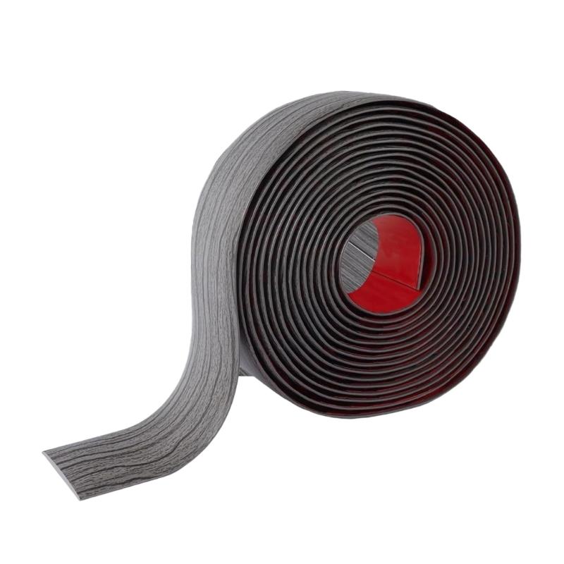 Bandes de finition de sol Bords Étanchéité PVC Bandes d'étanchéité de bas de porte Bandes de transition de sol pour combler les espaces du sol