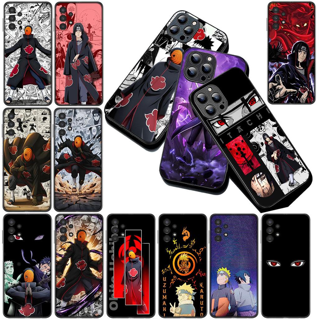Cover for Samsung Galaxy S20 S22 S21 FE Ultra Plus A07 A17 A15 A16 A25 A57 A37 Phone Case Tobi Narutos Uchiha Obito Itachi
