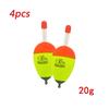 2/4Pcs EVA Luminous Fishing Night Float Light Stick Foam Plastic Bobber Sea Rock Fishing Buoyancy 10/20/30/40/50/60g/70/80g