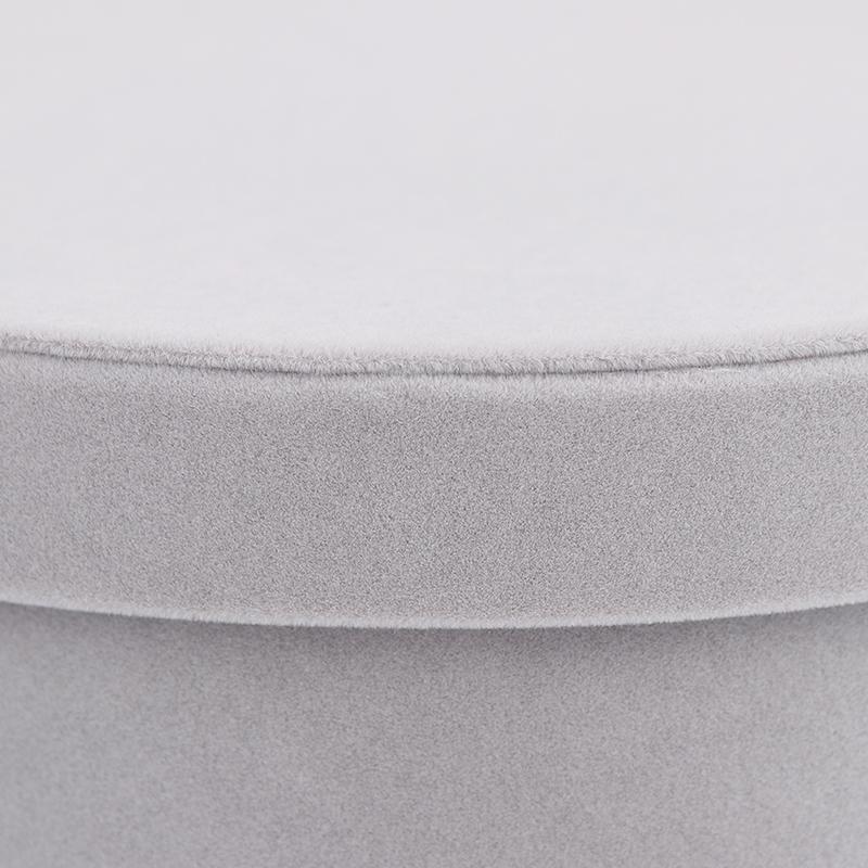 1Pc Round Flannelette Flower Boxes Florist Gift Party Packaging Box Decoration
