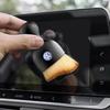 VW Valve Stems Caps Car Cleaning Soft Brush With Casing Air Vent Clean Tool Dusting Crevice Brush Auto Interior For VW R