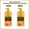 Indulekha Bringha Shampoo 1L For Hair Fall Control, Herbal Ayurvedic Cleanser, Strengthens Roots, Gentle Paraben-Free Hair Wash