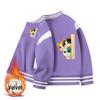 Kids' Autumn/Winter Velvet Baseball Jacket: 2026 New Casual Outerwear for Boys & Girls