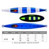 5Pcs Hard Metal Slow Pitching Jigs Freshwater Saltwater Fishing Glow Lures Sea Fishing Lures Swimbait