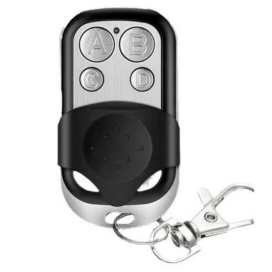 Metal Four-Button Car Door Remote with Rolling Code Access Control