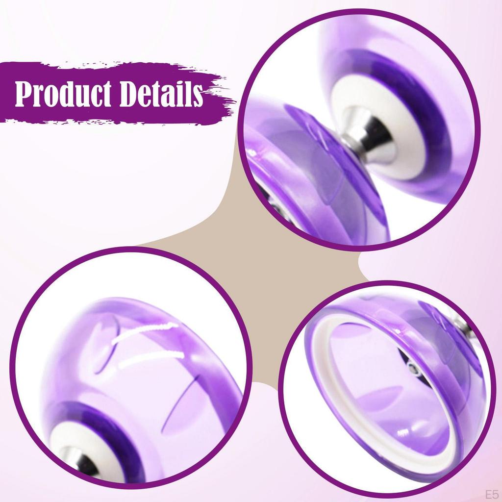 Chinese Diabolo Set Accessories 3 Bearing Juggling Toy for Kids Beginners Community