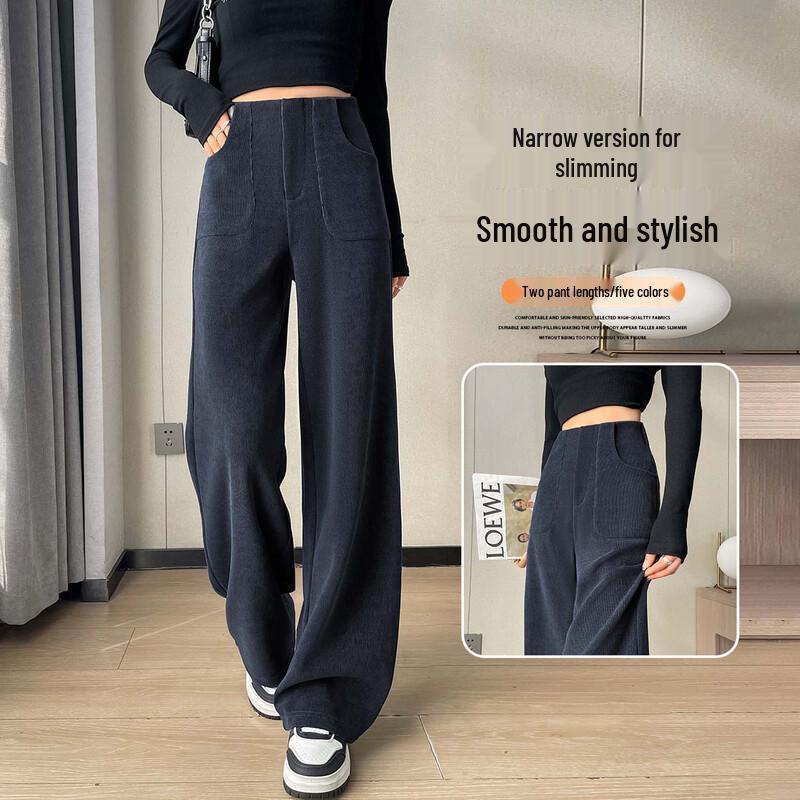 

Women s High-Waist Wide-Leg Casual Pants 2XL