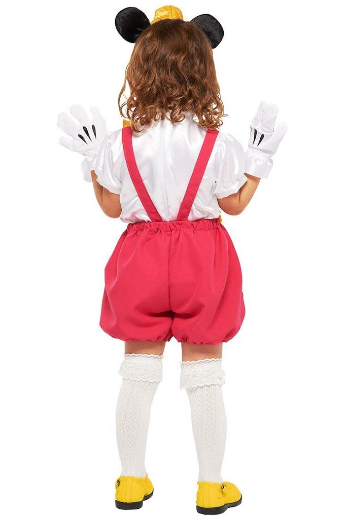 Disney Mickey Mouse Kids Costume for Girls, Suitable for Heights 100cm-120cm