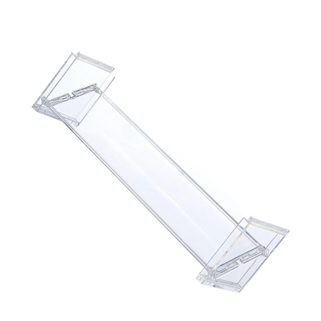 Multipurpose Clear Sturdy Plastic Makeup Holder with Multiple Layers Portable for Bedroom Accessory Organization