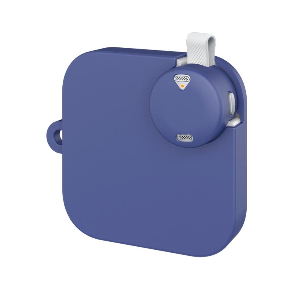 

Full Coverage Sound Recorder Silicone Case Dustproof Anti-fall Carrying Sleeve Washable Anti-slip for Soundcore Work темно-синього кольору