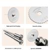 1Set High Speed Steel Circular Saw Blade Cutting Disc Rotating Drilling Tool Accessories For Wood Plastic And Aluminum