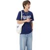 Nike X MLB Los Angeles Dodgers T Shirts Unisex Navy Blue Crew Neck Thin Other N199-44B-LD-M3X