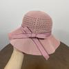 UV Protection Panama Hat Bowknot Fishermen Cap New Visor Hat  Summer