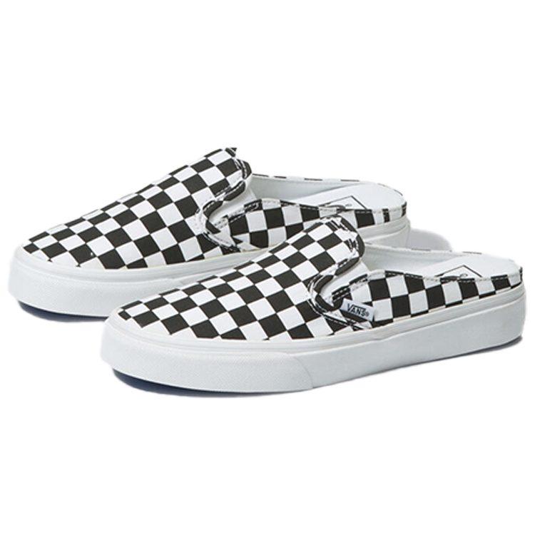 Vans Classic Slip On Plaid Unisex White/Black VN0A4P3U5GU