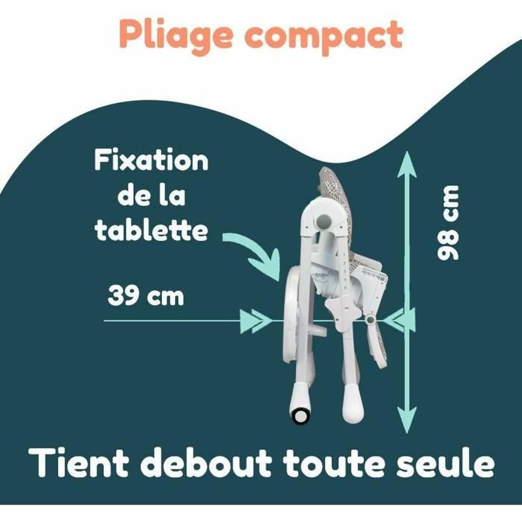 Highchair Bambisol Beige