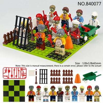Creative Series Zombie Doll Scene Building Block Toy