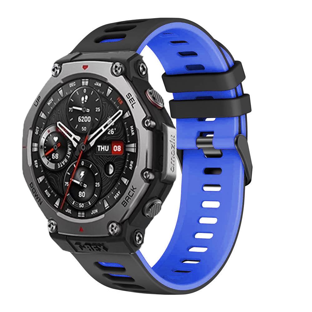Sportovní řemínek pro chytré hodinky Amazfit T-Rex 3 Měkký prodyšný silikonový náramek pro Huami Amazfit T Rex 3 Řemínek