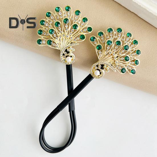 Peacock Shape Hair Clip Maker Dámské Paví účes Twist Multifunkční kulma na vlasy Bun Maker Snadné Rychlé Snap Roll Hair Tool pro dlouhé vlasy