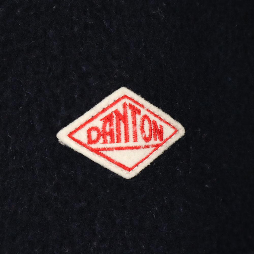 Danton Wool Blend Jacket 36 Navy Walnut Button Women Used