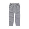 Elastic Waist Wrinkle Resistant Solid Casual Suit Long Pants For Kids And Teenagers