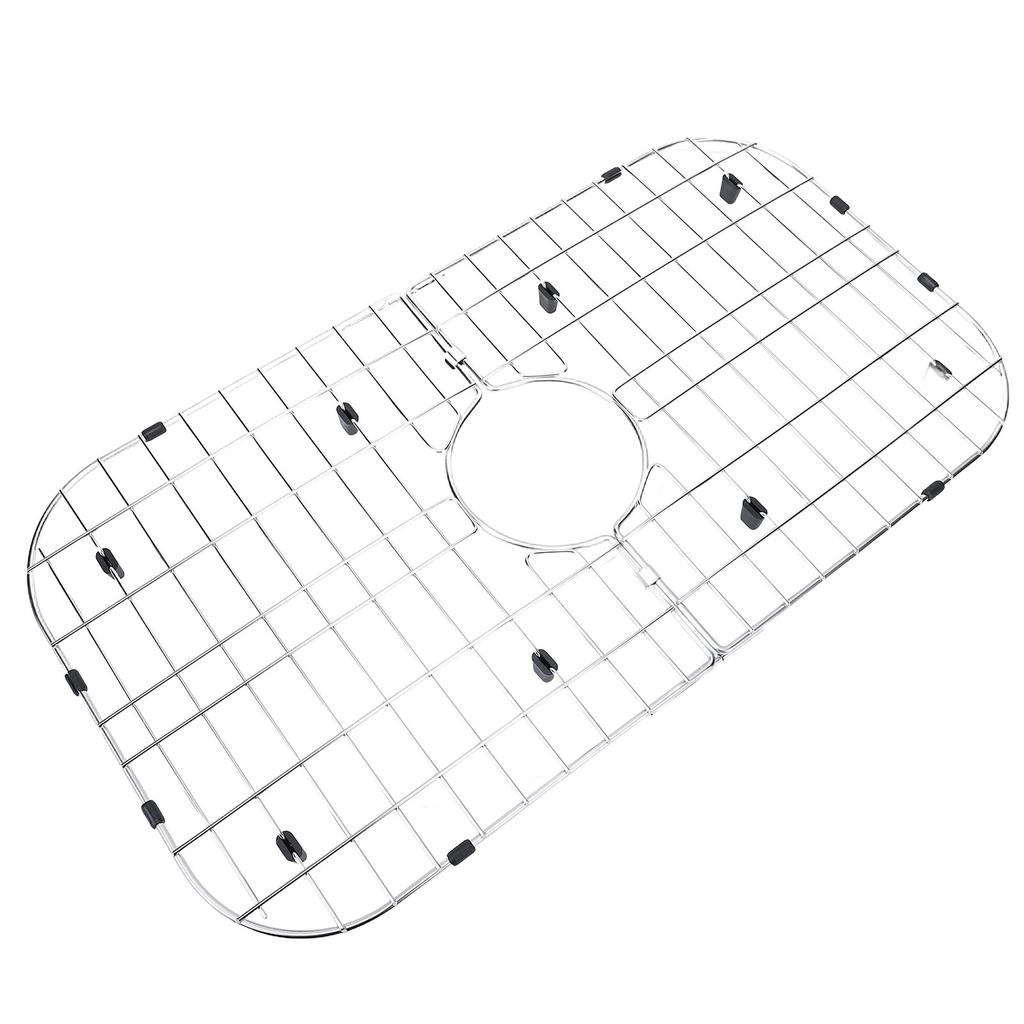 Grille de Protection d'Évier Grilles d'Évier de Cuisine Grille de Fond Acier Inoxydable 304 Antirouille Conception Amovible