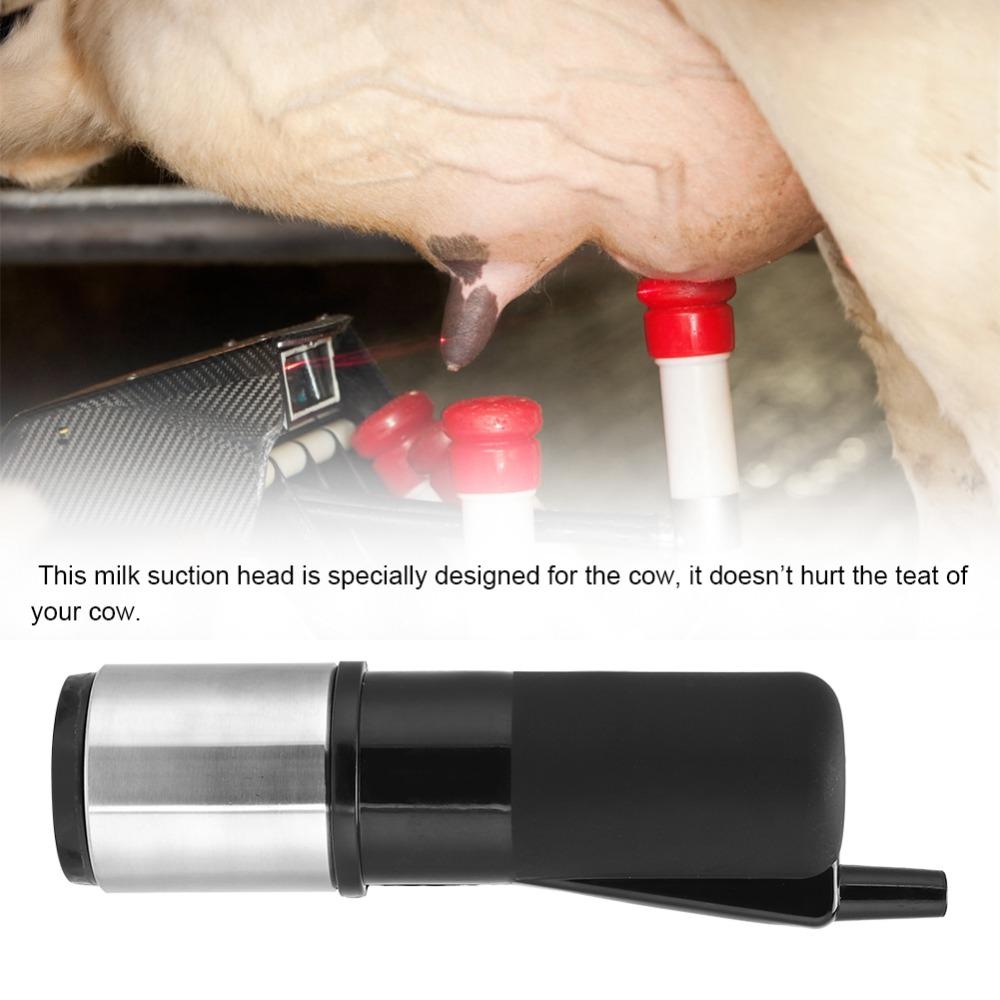 Stainless Steel Milking Claw Cup Plastic Milk Machine Cup Milk Suction Head  Milk Product Plants