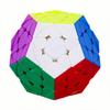 FAVNIC Megaminx/Magic Tower Magic Cube, Cute 3x3x3 Magical Cube, Competition Puzzle, Knowledge Toy (Megaminx Stickerless Version)