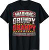 Warning Grumpy Grampy Funny Grandfather Humor T-Shirt