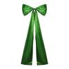 Christmas Tree Topper Bow Large Tree Topper Satin Bow Decoration for Home Wedding Birthday Party Holiday Decor