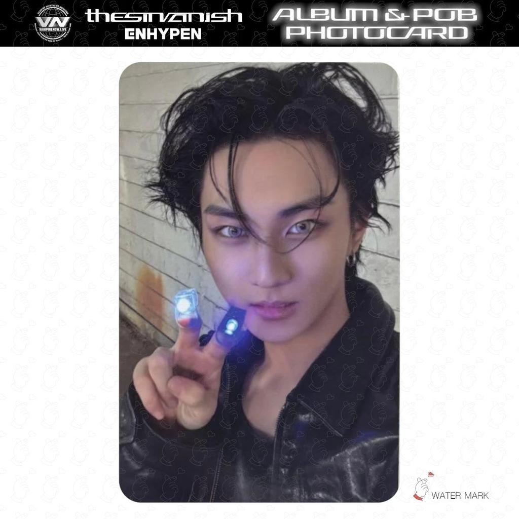 VORBESTELLUNG ENHYPEN THE SIN VANISH ALBUM Fotokarte Japan POB Glücksziehung OFFIZIELL FORBIDDEN AFTERLIGHT STORM FUGITIVES