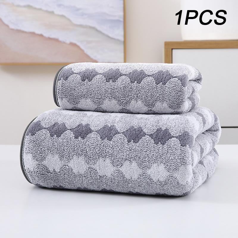 Thickening High Quality Bamboo Charcoal Coral Velvet Fiber Bath Towel Super Absorbent And Quick Drying Bath Towel Bathroom Use