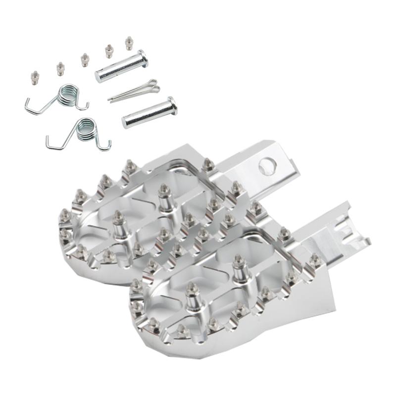 CNC Motorcycle Universal Colorful Footpeg Footrest Foot Pegs For HONDA CRF XR 50 70 110 M2R SDG DHZ SSR KAYO Pit Bike