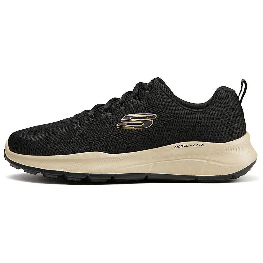 Skechers Equalizer 5.0 Lightweight Supportive Cushioning Balance Breathable Low Top Casual Running Shoes Men sneaker Black Brown 232519-BKTN 39.5