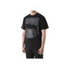Stone Island Logo Pattern Printed Embroidered Crew Neck Slim Fit Short Sleeve T-Shirt Men Tops Black 80152RC90-V0029