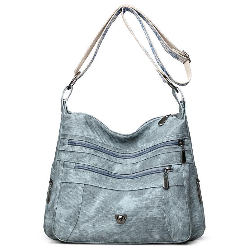 Multi Pocket Versatile Single Shoulder Crossbody Bag