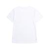 Li Ning Sports Life Series Solid Color Round Neck Comfortable Versatile Breathable Short Sleeve T-Shirt Women T-Shirt White ATSU872-2