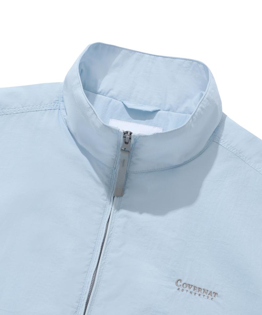 Covernat Comfy Nylon Track Jacket Light Blue